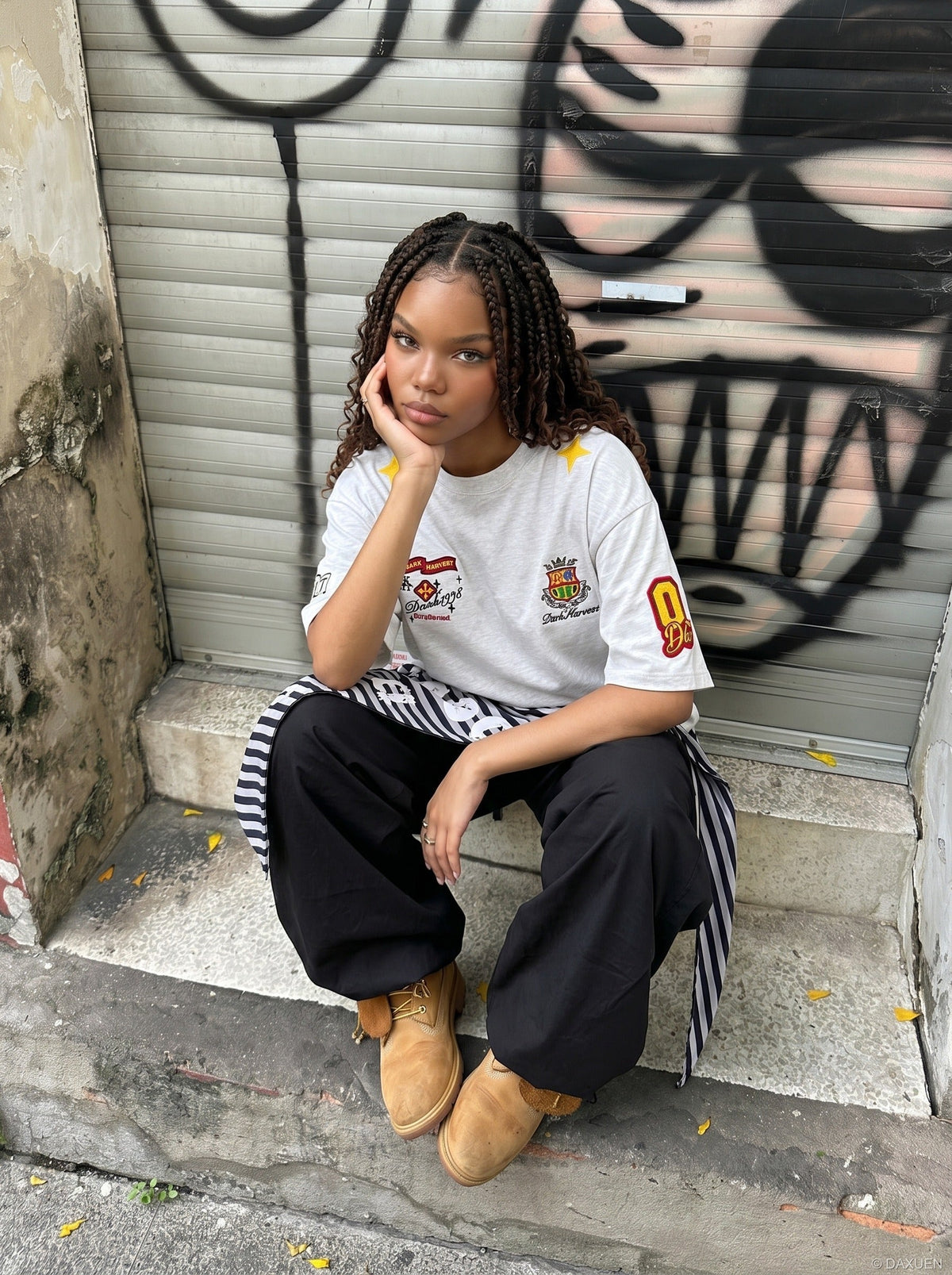Terrace Crest Embroidered Graphic Tee