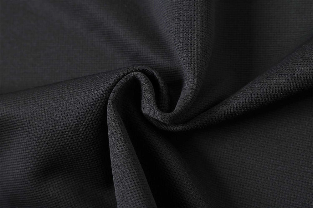 Distressed Cityscape Long-Sleeved Polo
