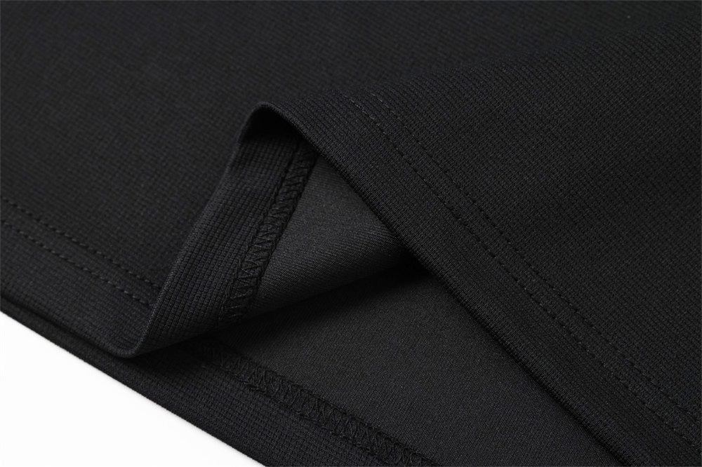Distressed Cityscape Long-Sleeved Polo