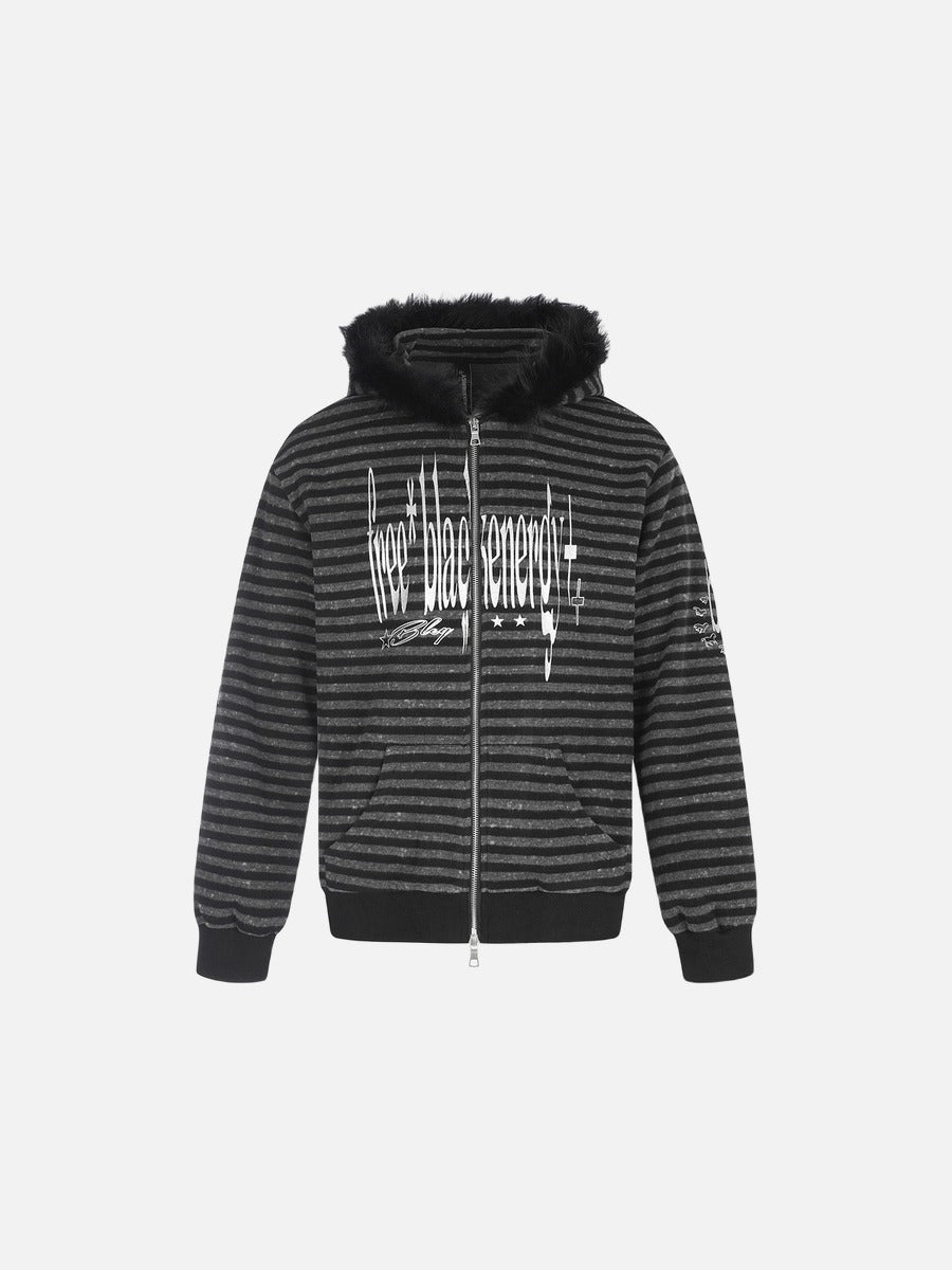 Black Gray Stripes