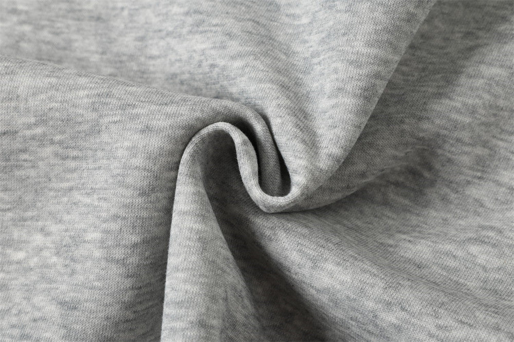 Distressed Union Jack Fur-Trim Hoodie