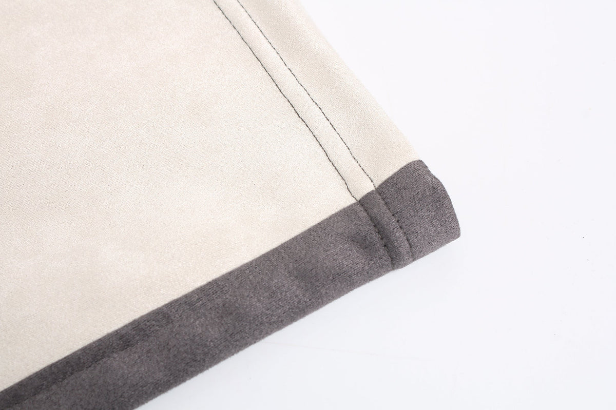 Dynamic Curved Color-Blocked T-Shirt