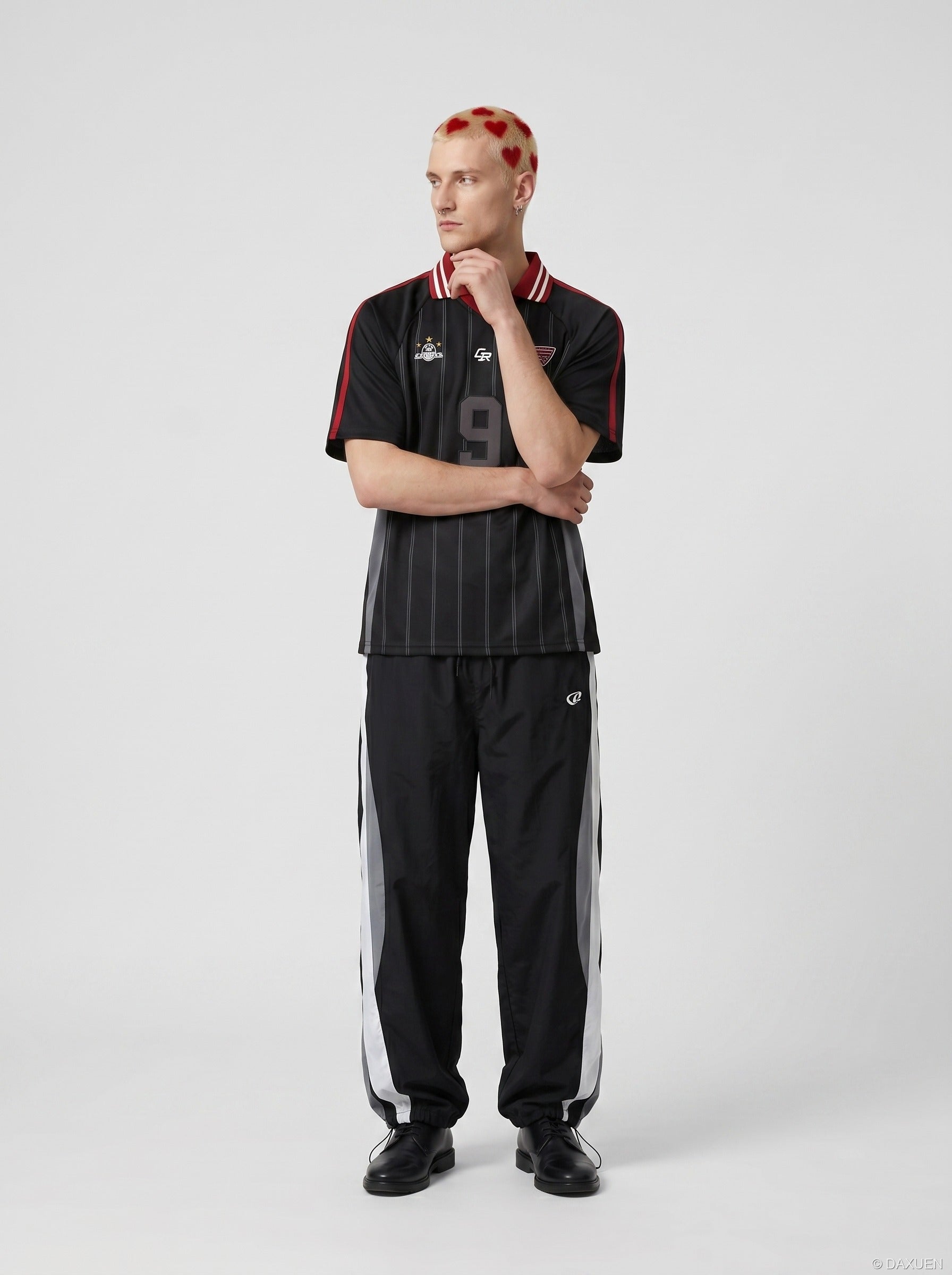 Pinstripe No. 9 Terrace Polo