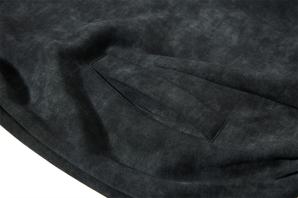 Embroidered Crest and Bold Numeral Pullover