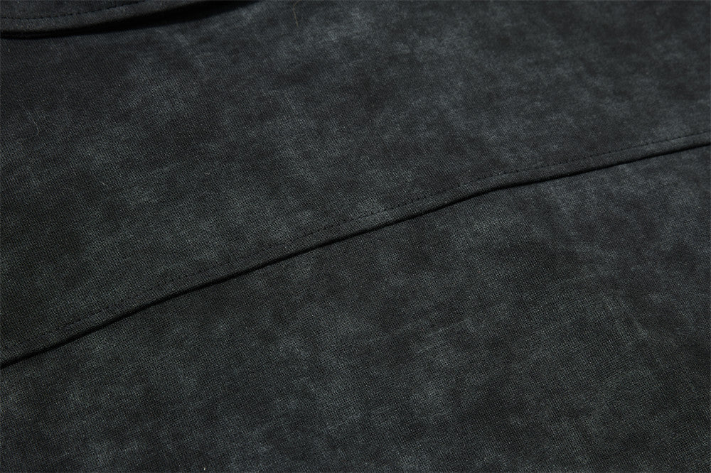Embroidered Crest and Bold Numeral Pullover