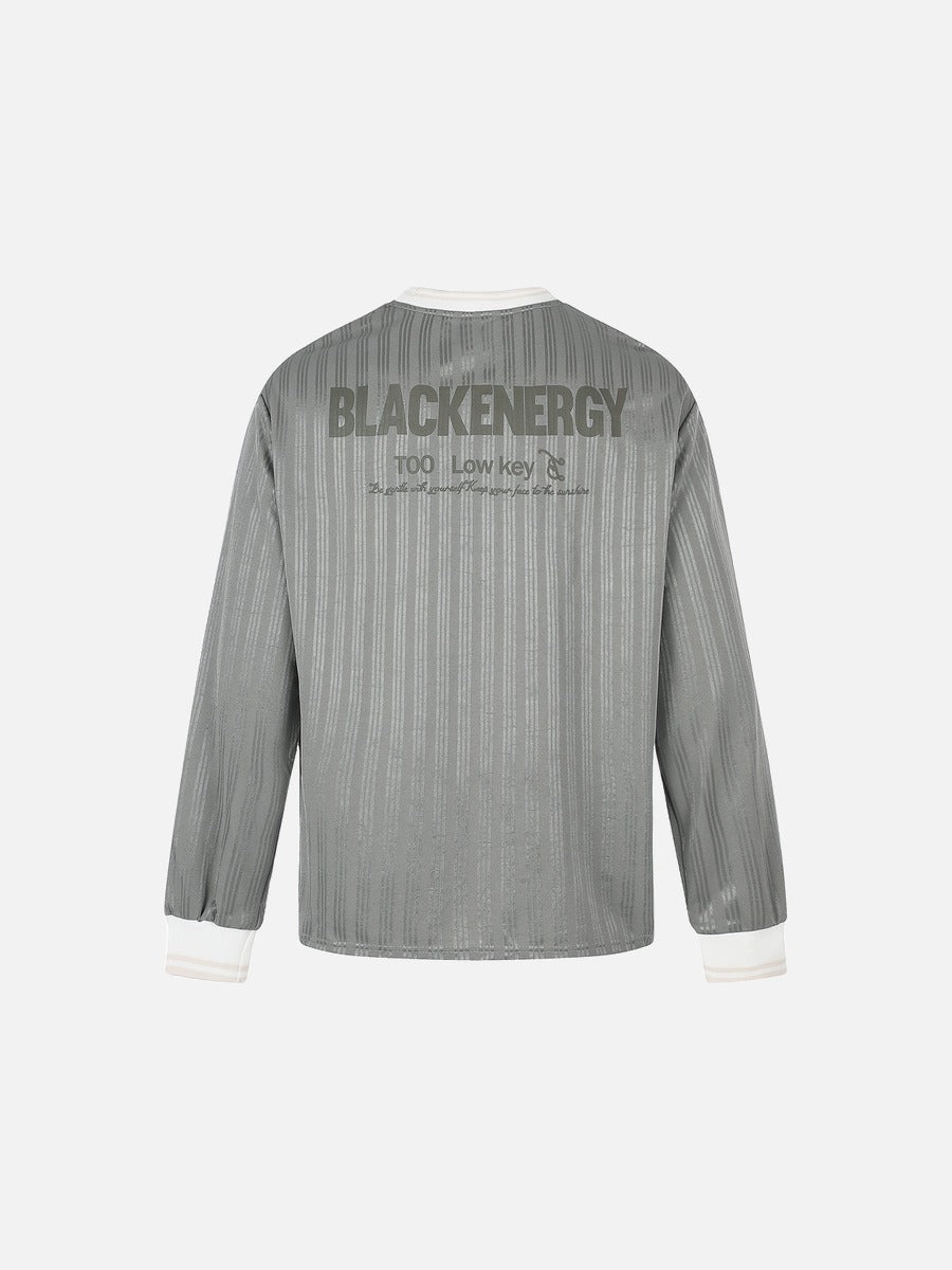 Embroidered Crest Oversized Jersey Tee