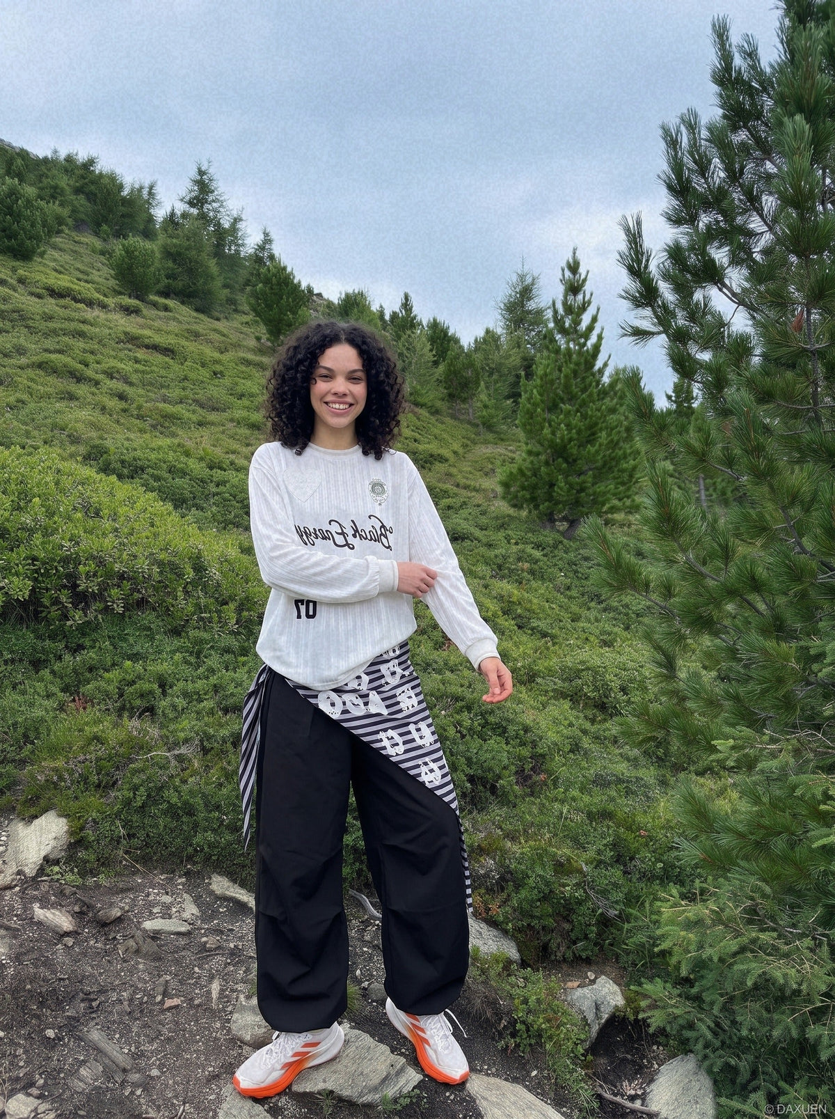 Embroidered Crest Oversized Jersey Tee