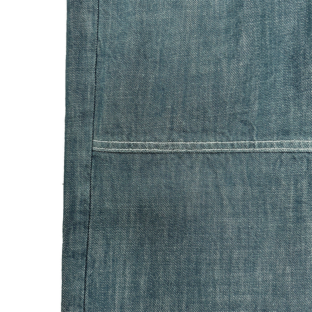 DAXUEN faded blue-grey wide-leg denim jeans