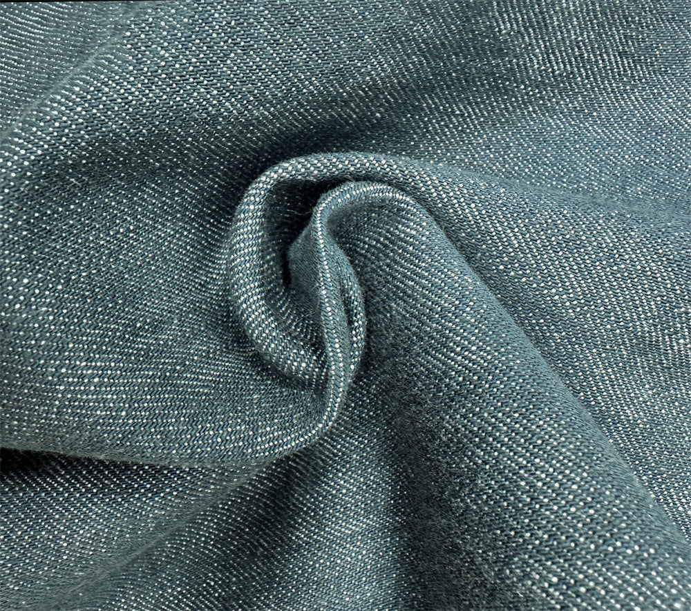 DAXUEN faded blue-grey wide-leg denim jeans
