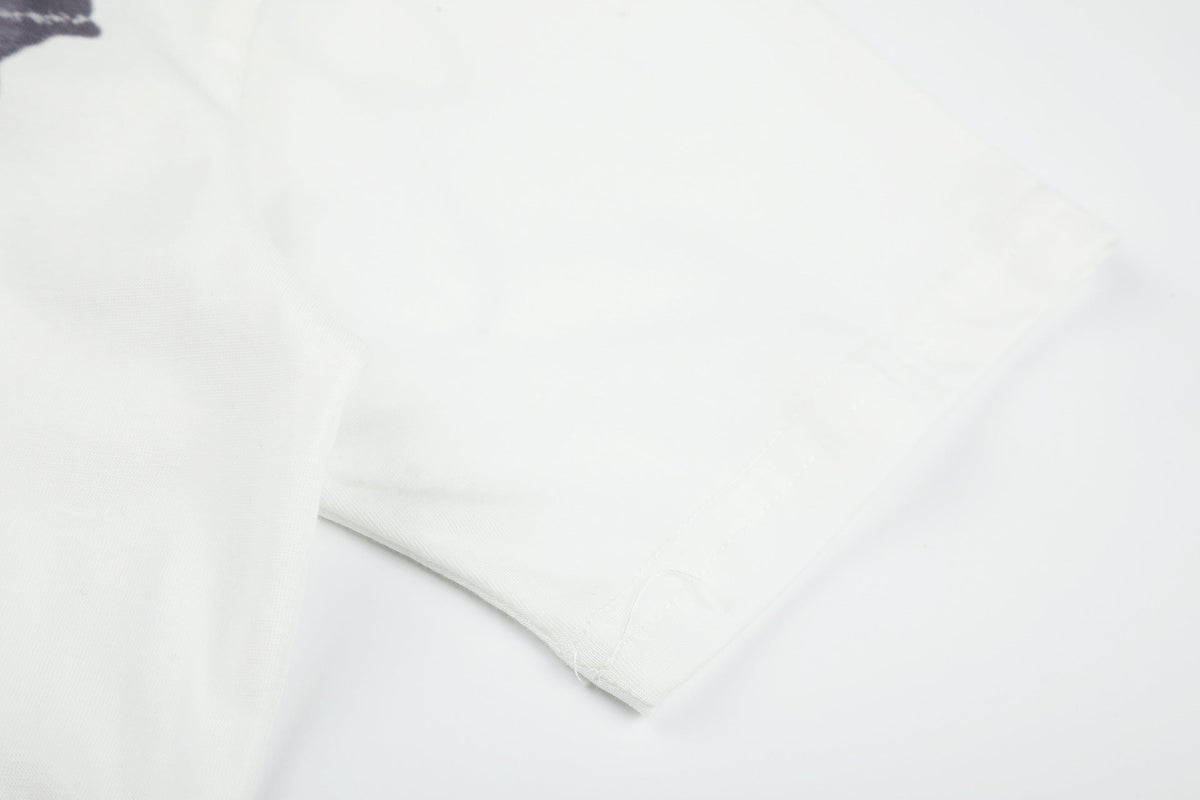 Faded Portraits with Scribbles T-Shirt