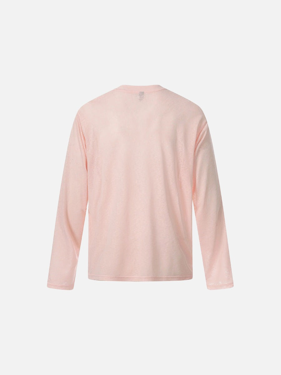 Floral Graphic Long-Sleeve T-Shirt
