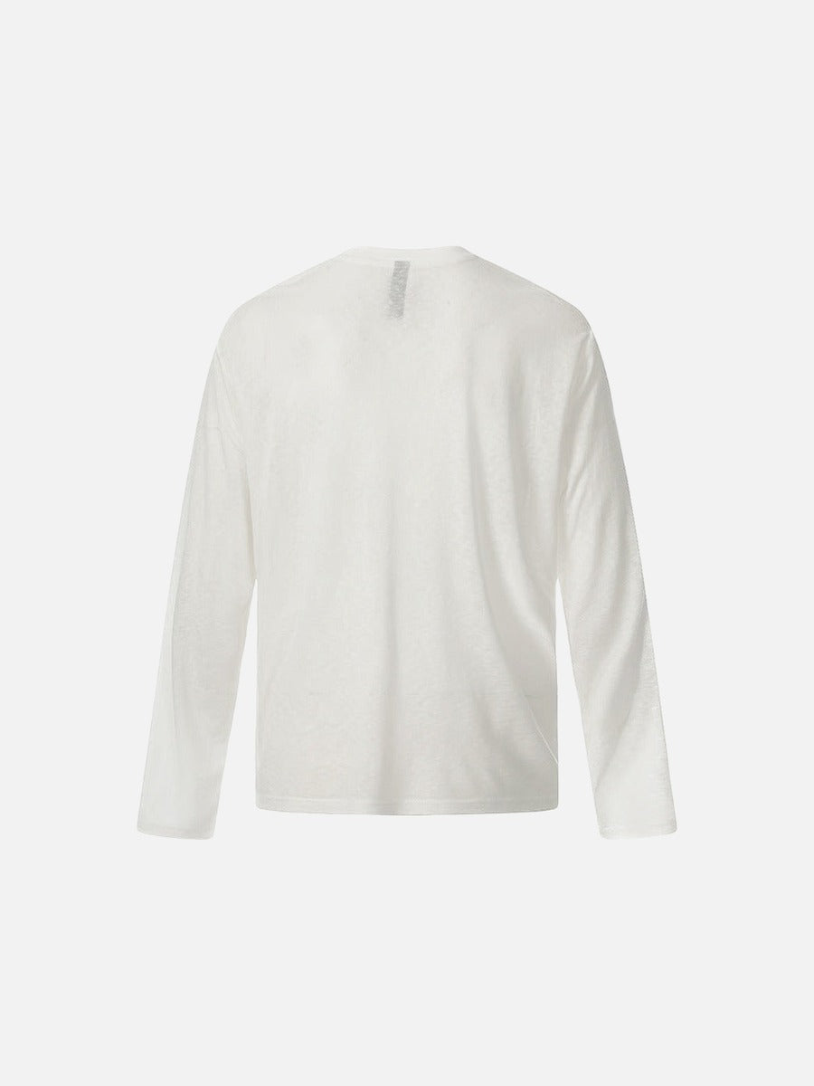 Floral Graphic Long-Sleeve T-Shirt