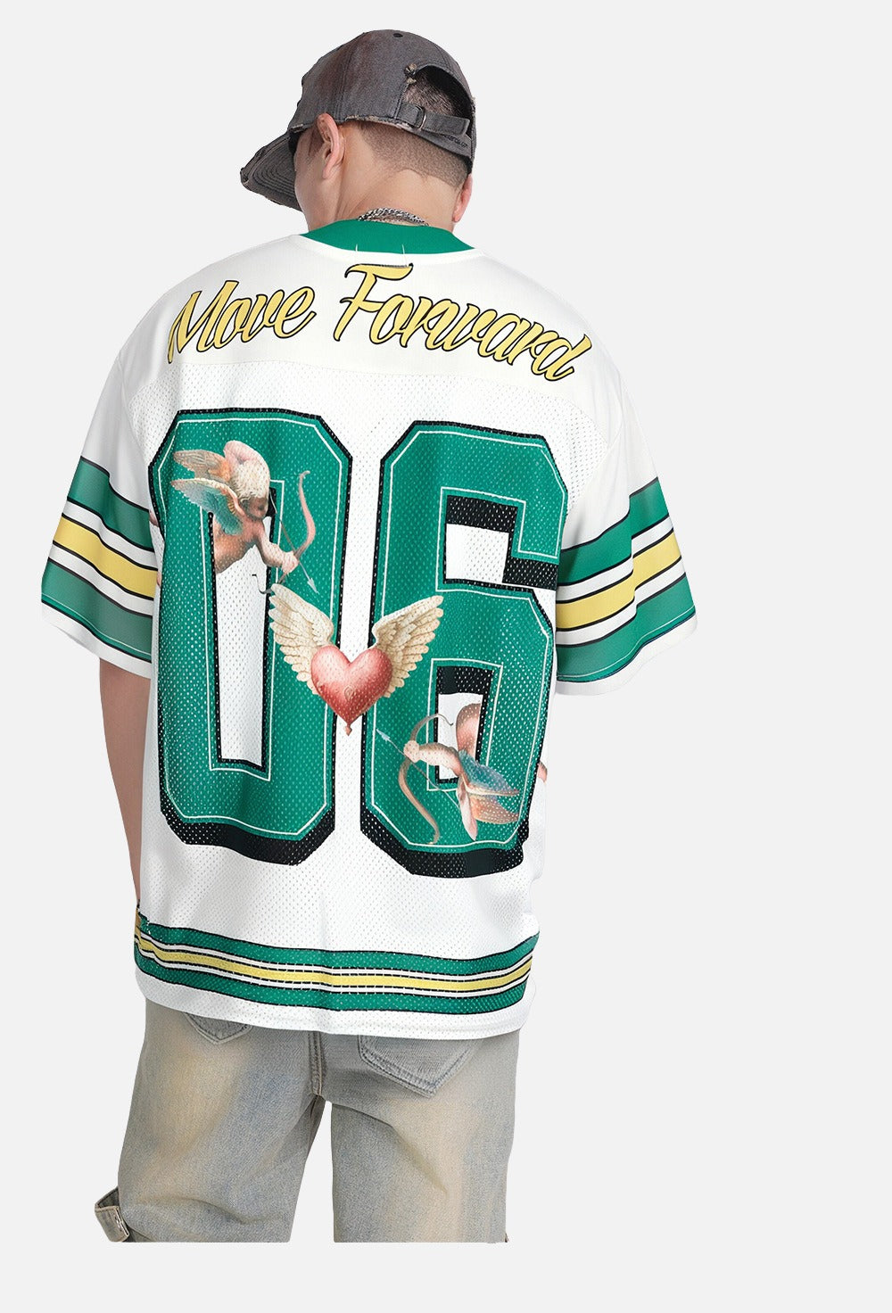 Oversized Graphic Jersey T-Shirt