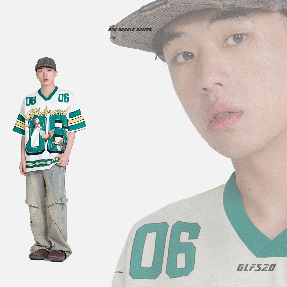 Oversized Graphic Jersey T-Shirt