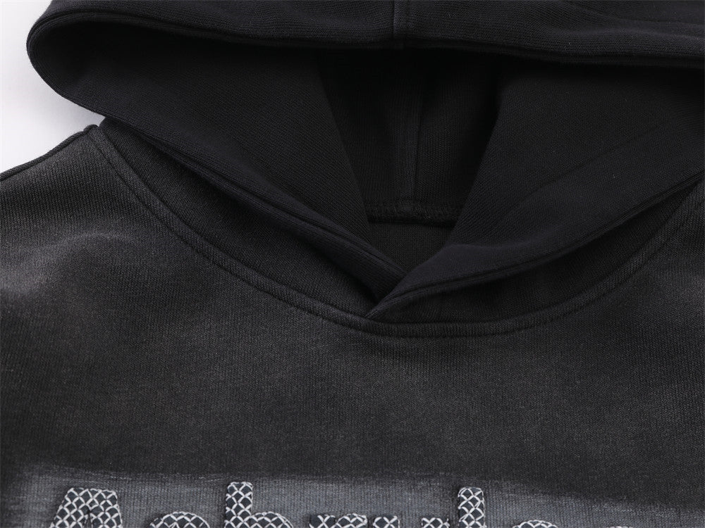 Gradient Wash Oversized Hooded Sweatshirt