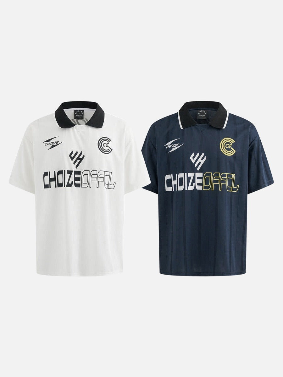 Grafik-Poloshirt mit auffälligen Prints