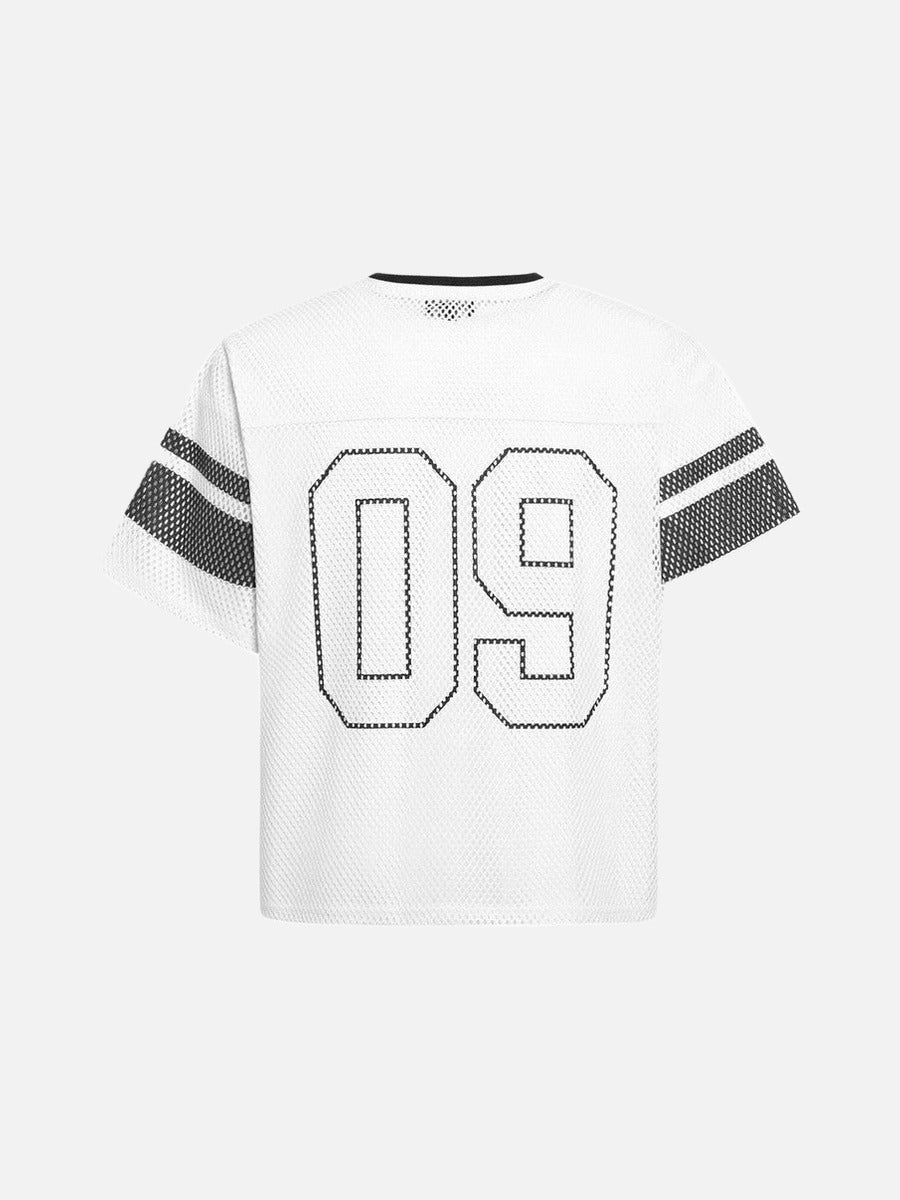 Mesh-Trikot mit wachsender Nummer
