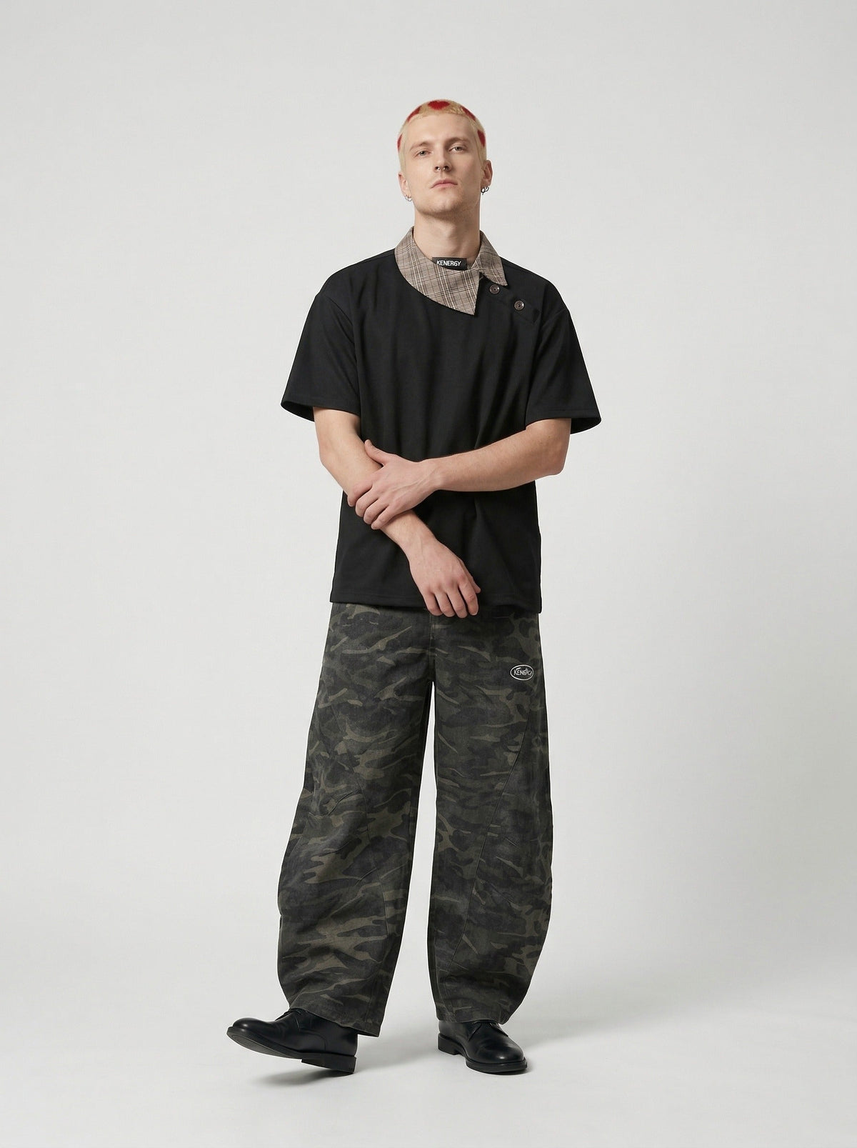 KENERGY Asymmetrical Chef's Top