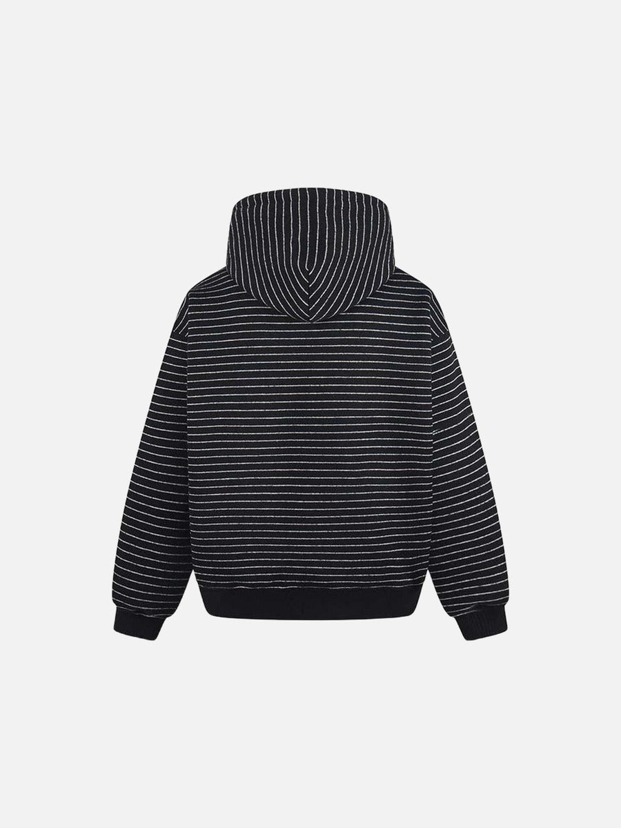 Made Striped Graphic Hoodie