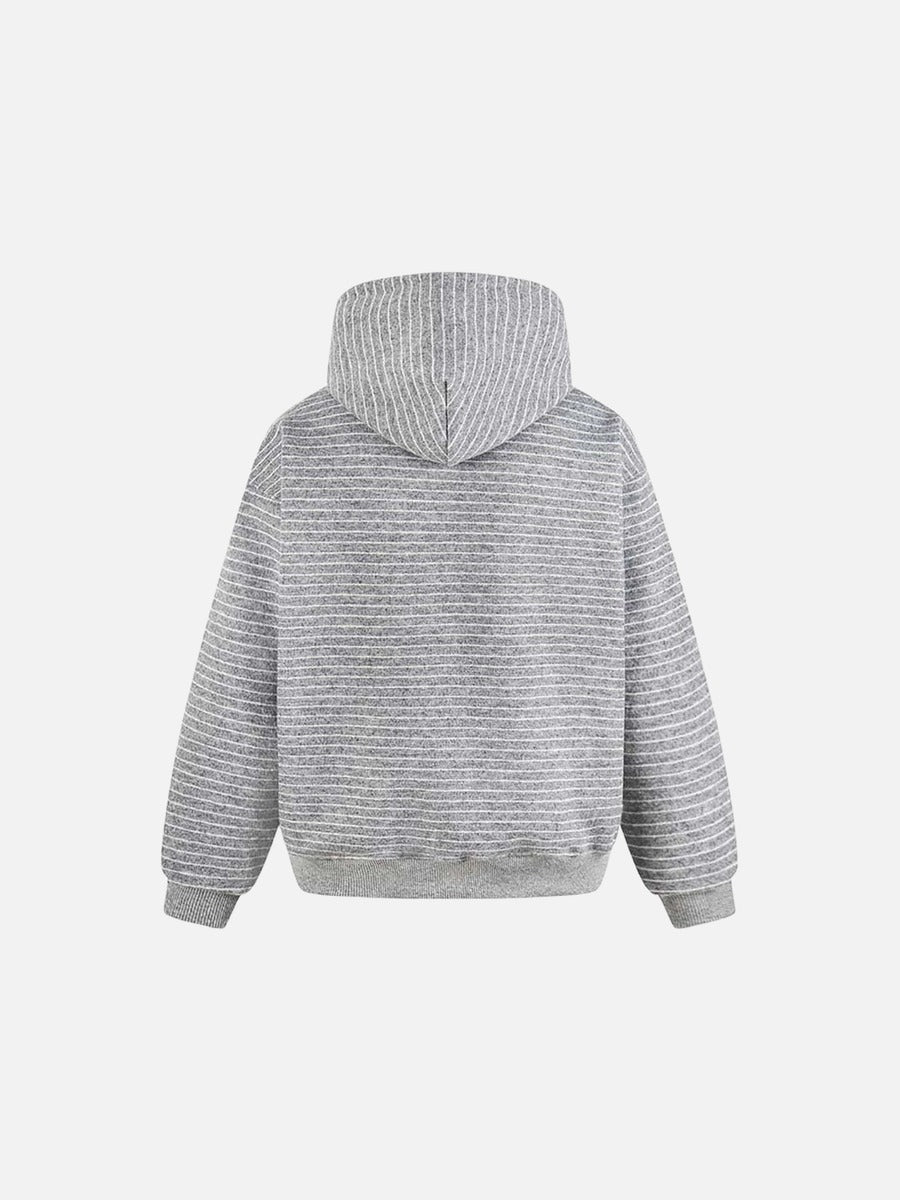 Made Striped Graphic Hoodie