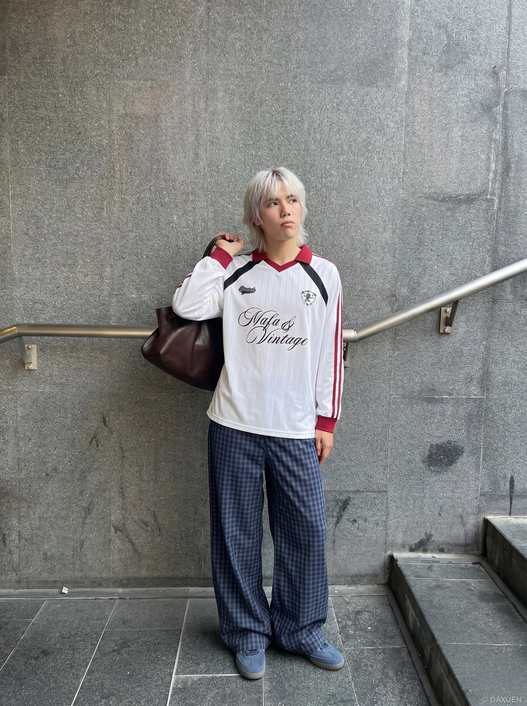 93 Studded Long-Sleeve Football Jersey