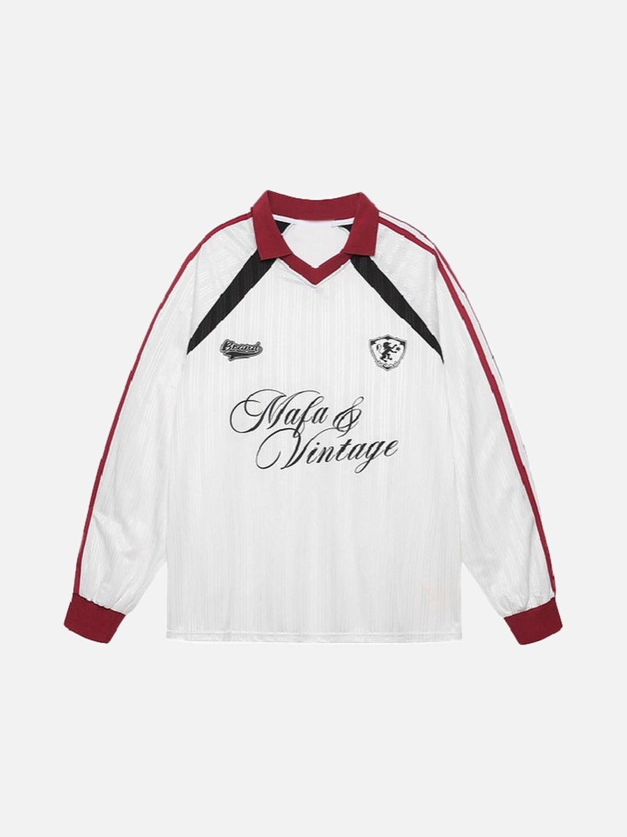 93 Studded Long-Sleeve Football Jersey