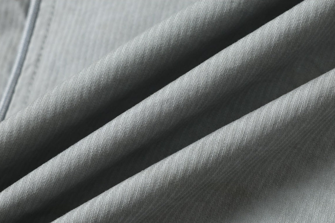 Mint Green Ribbed Texture Jacket