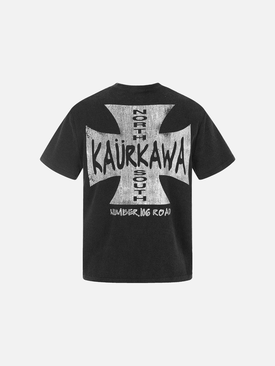 Monochrome Portrait Graphic T-Shirt