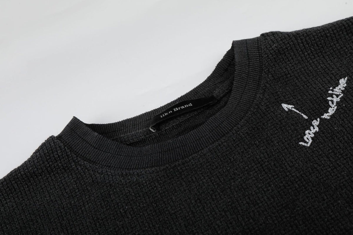 Monochrome Portrait Graphic T-Shirt