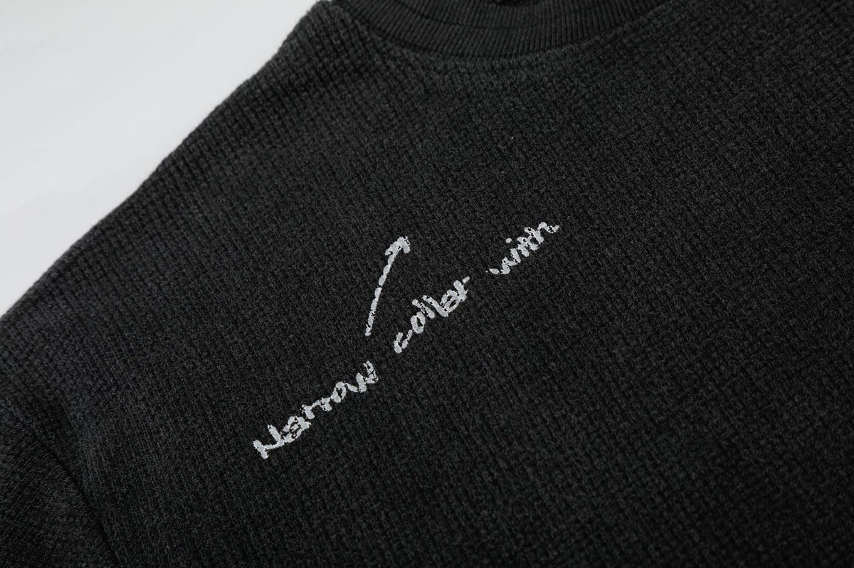 Monochrome Portrait Graphic T-Shirt