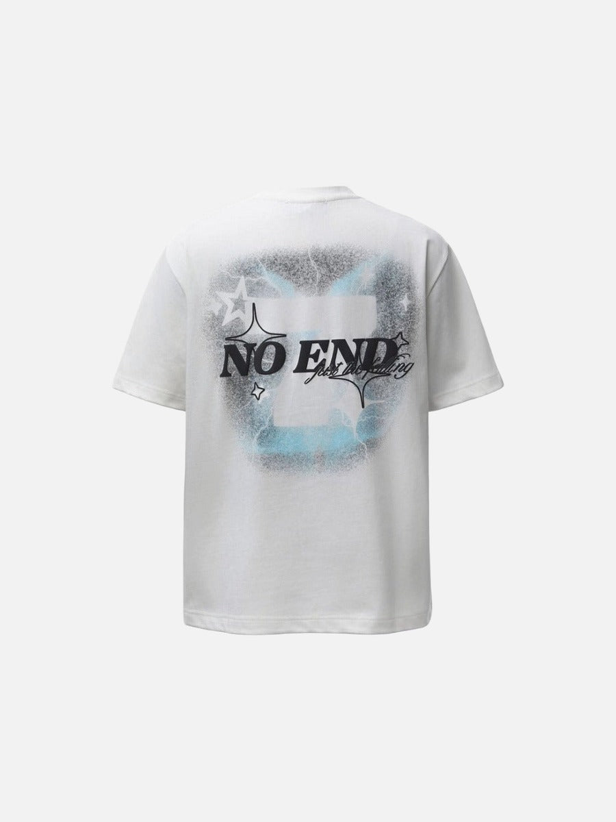 No End Graphic Oversized T-Shirt