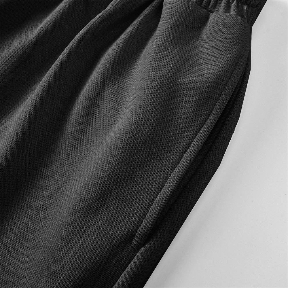 Ornate Cross and Winged Graphic Sweatpants