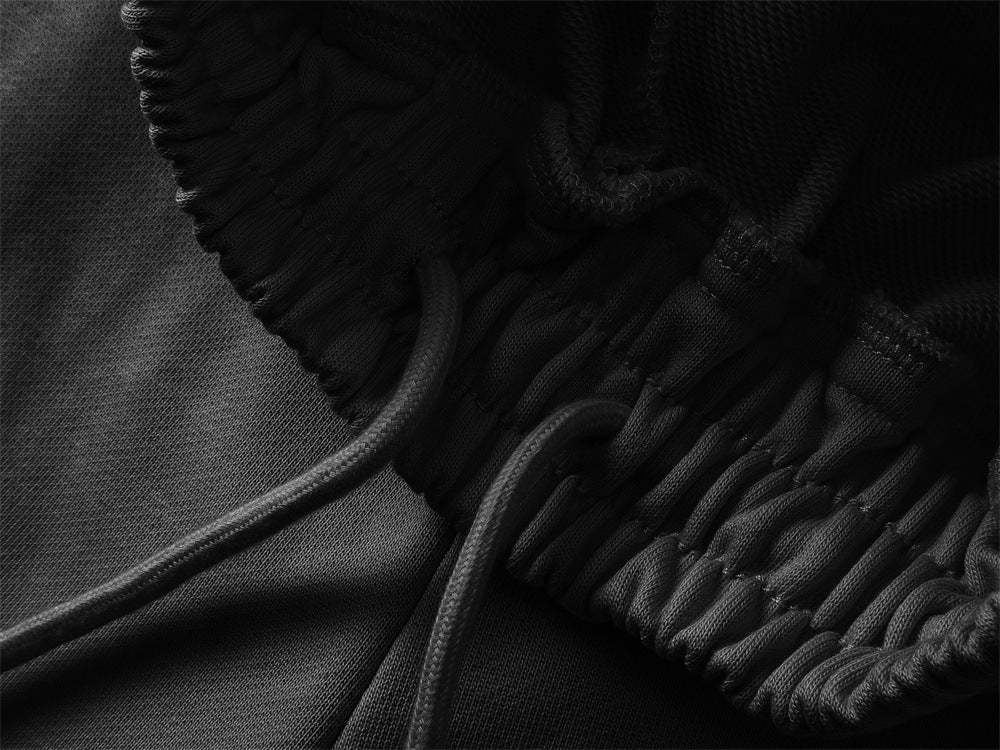 Ornate Cross and Winged Graphic Sweatpants