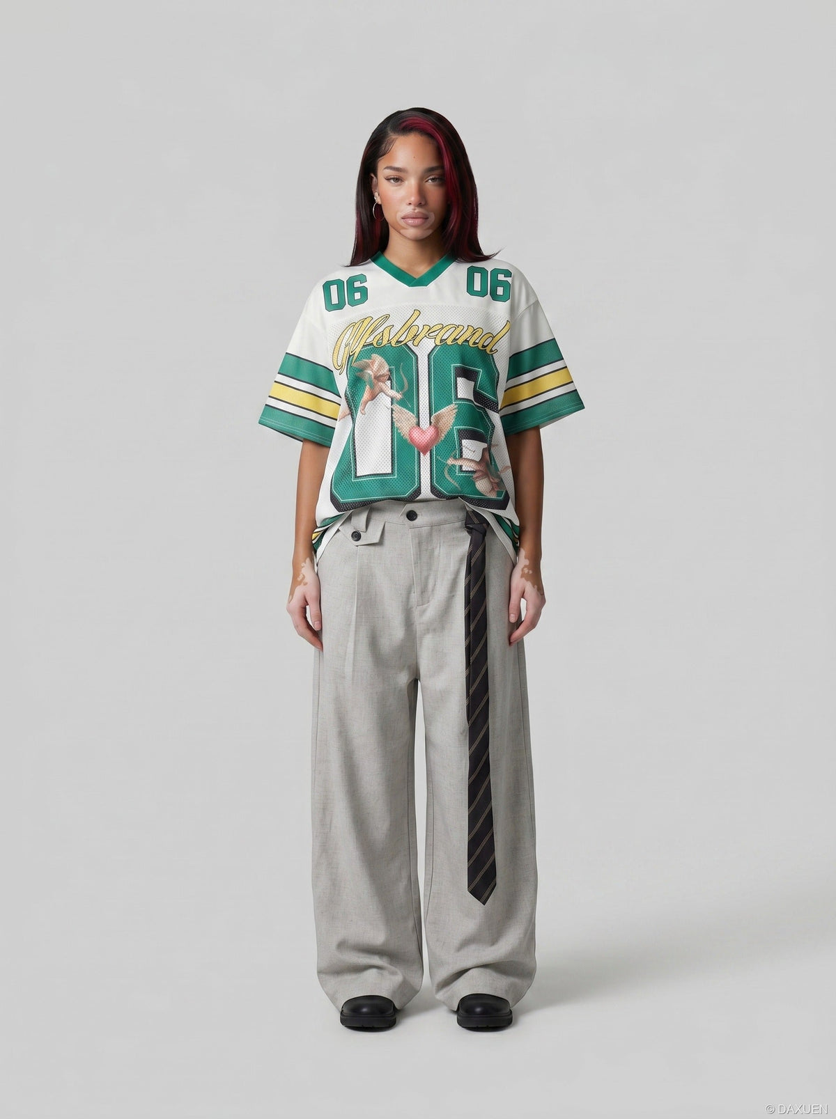 Oversized Graphic Jersey T-Shirt