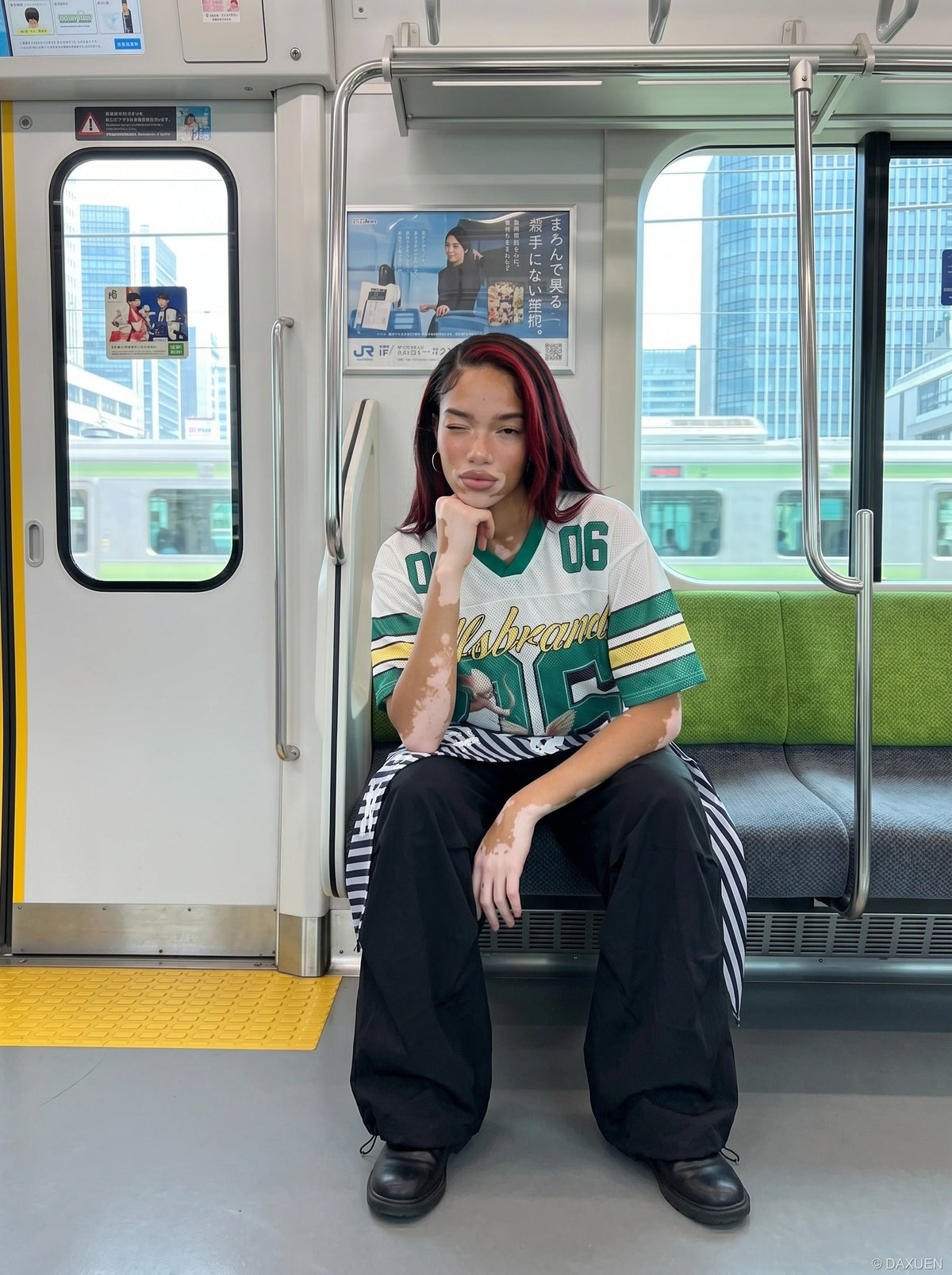 Oversized Graphic Jersey T-Shirt