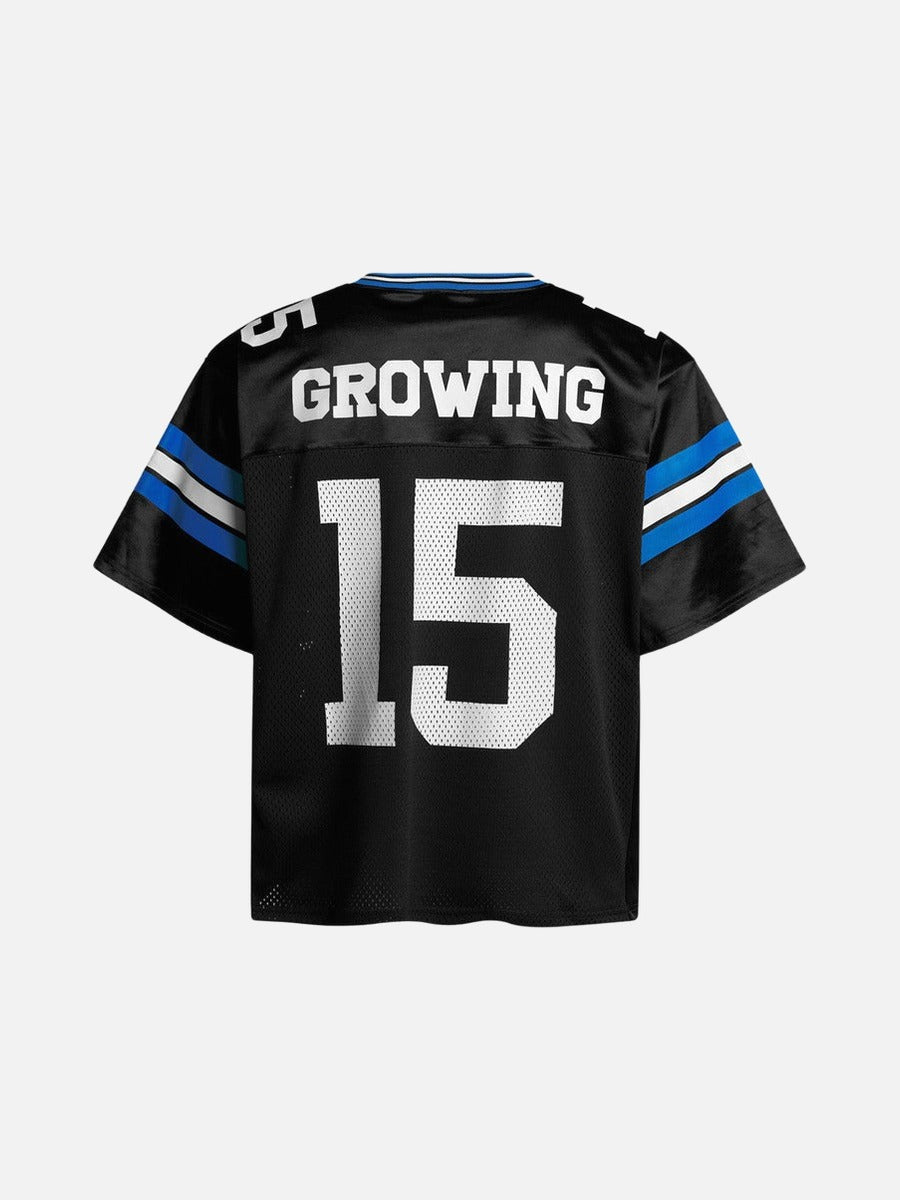 Oversized Sports Jersey with Graphics