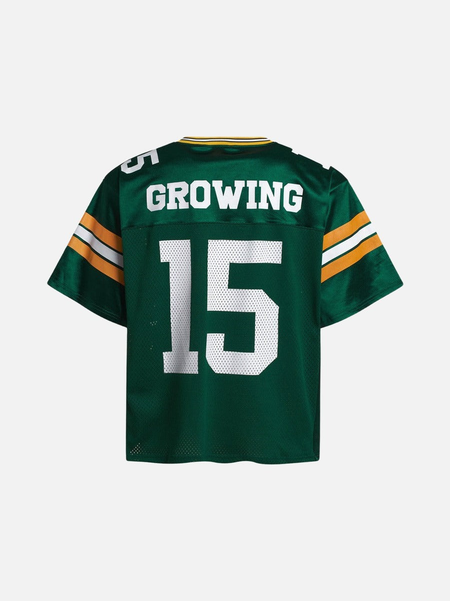 Oversized Sports Jersey with Graphics