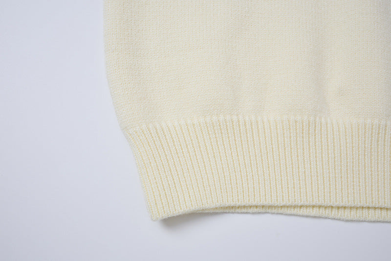 Red Cross Graphics Knitted Sweater