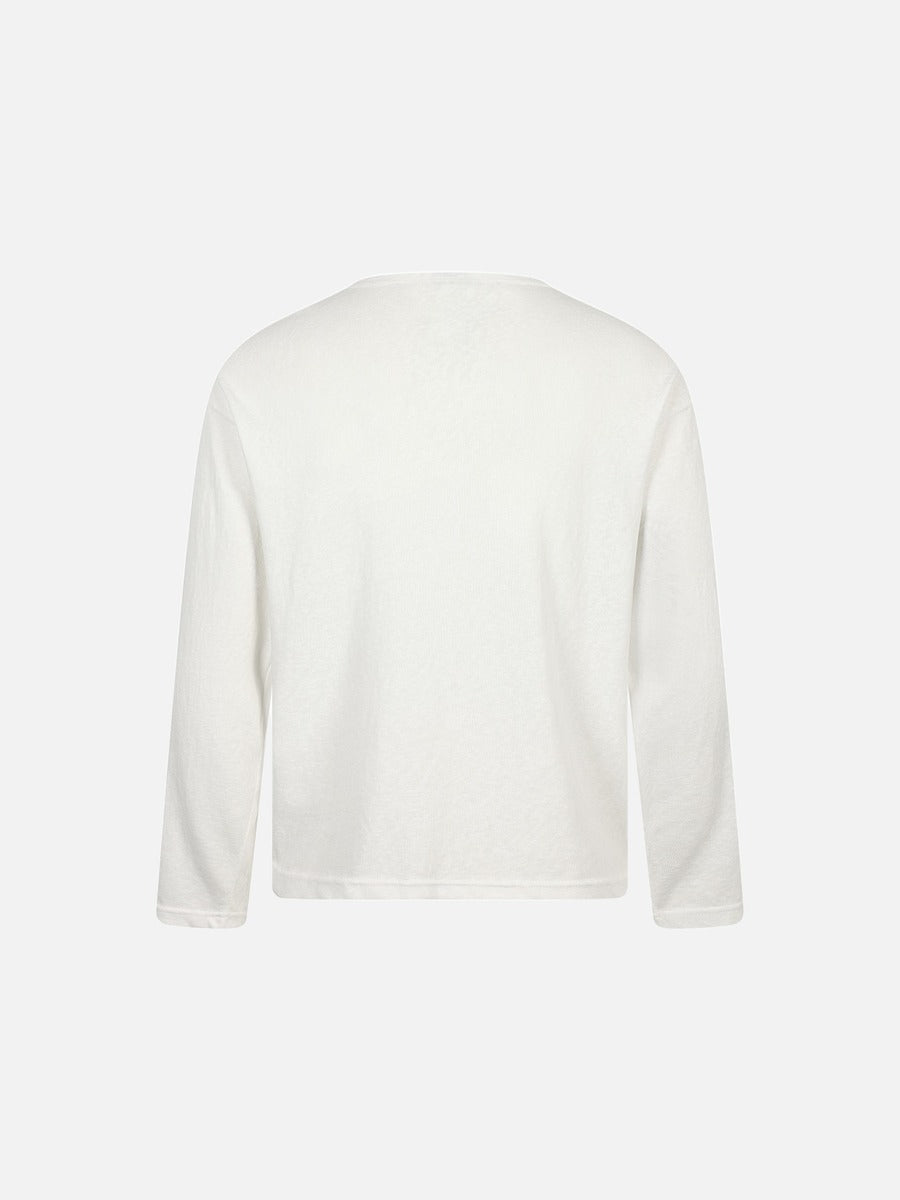 Rocking Horse Graphic Knit Long-Sleeve T-Shirt