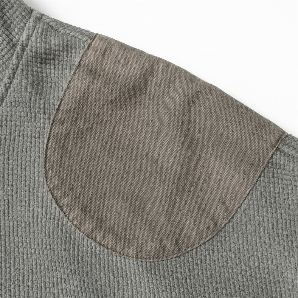 DAXUEN sage green oversized waffle knit hoodie