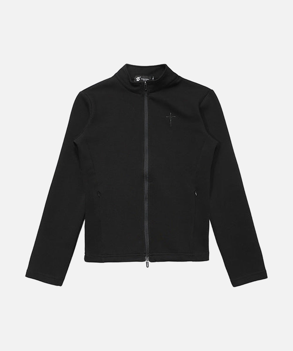 DAXUEN Slim-fit mock neck zip jacket