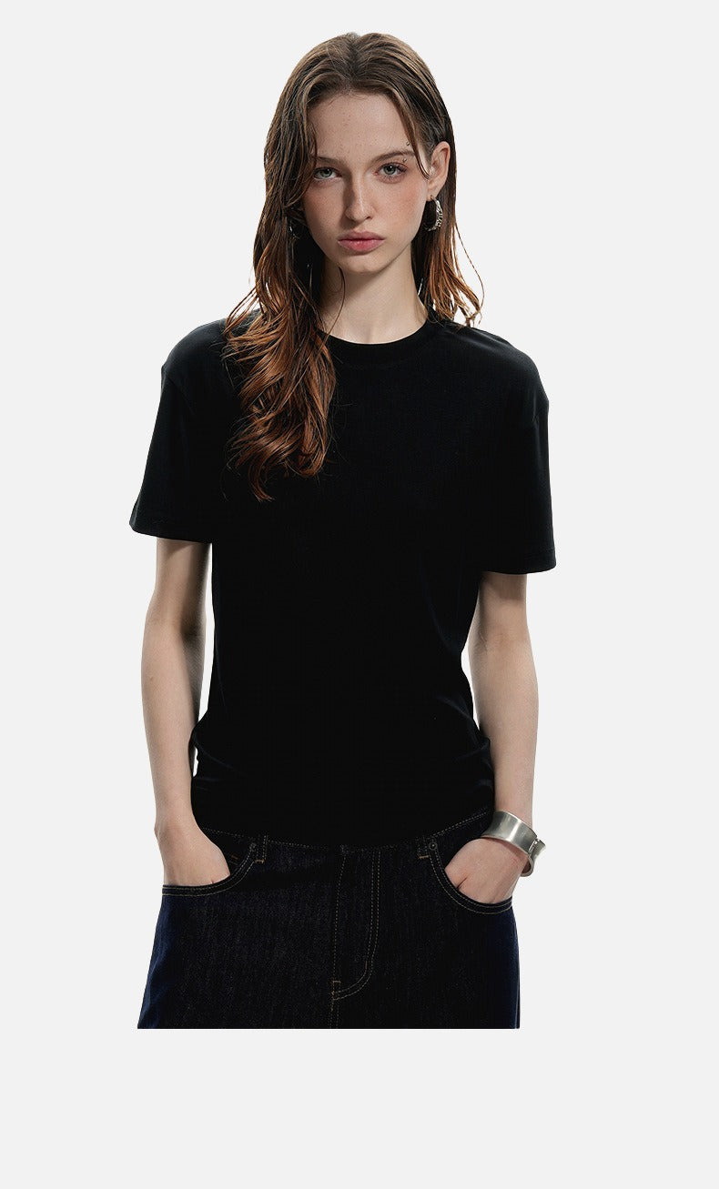 Small Logo Black Regular Fit T-Shirt