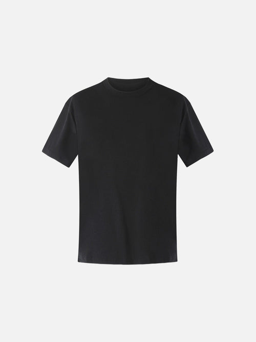 Small Logo Black Regular Fit T-Shirt - Black / S