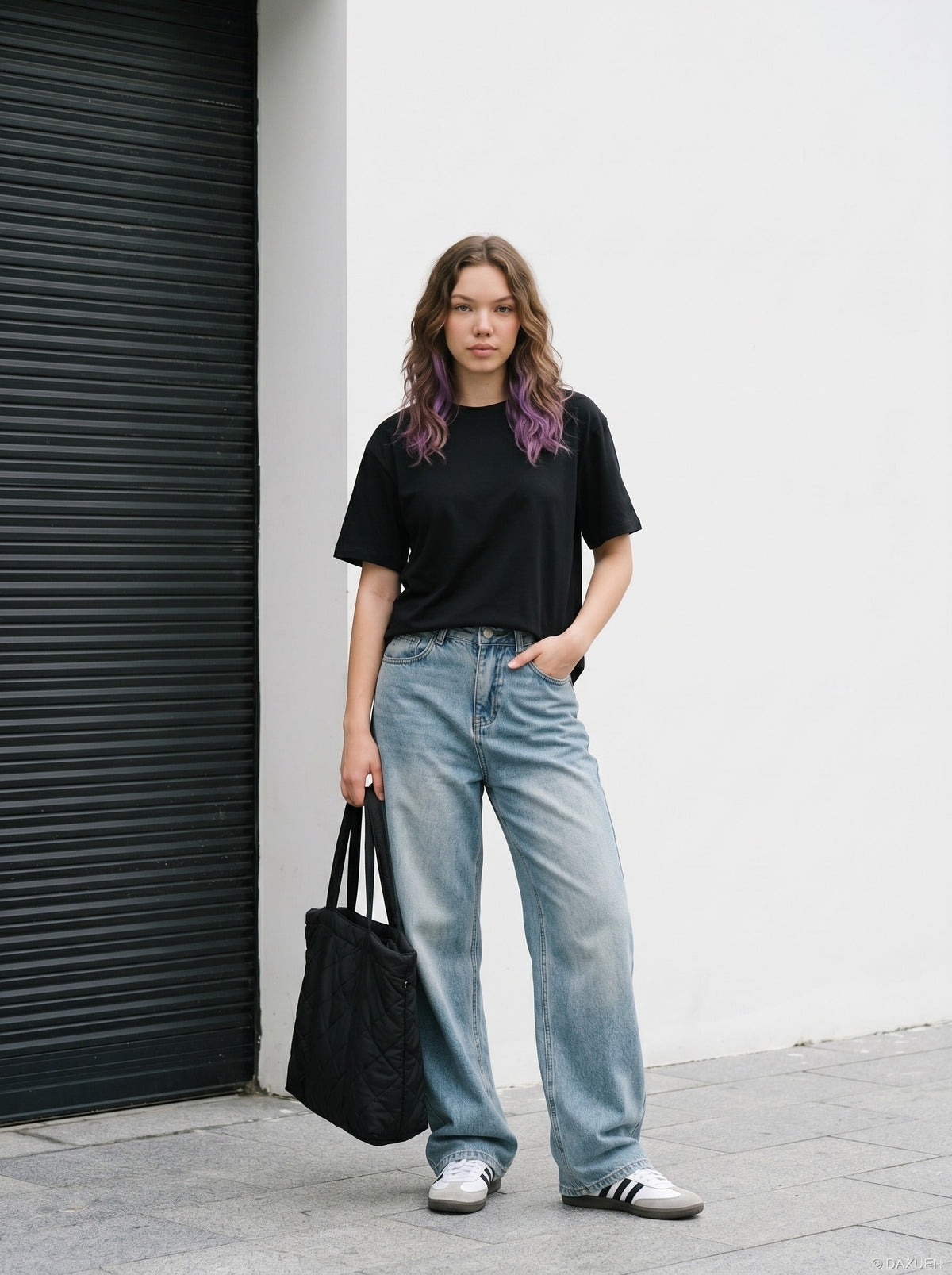 Small Logo Black Regular Fit T-Shirt