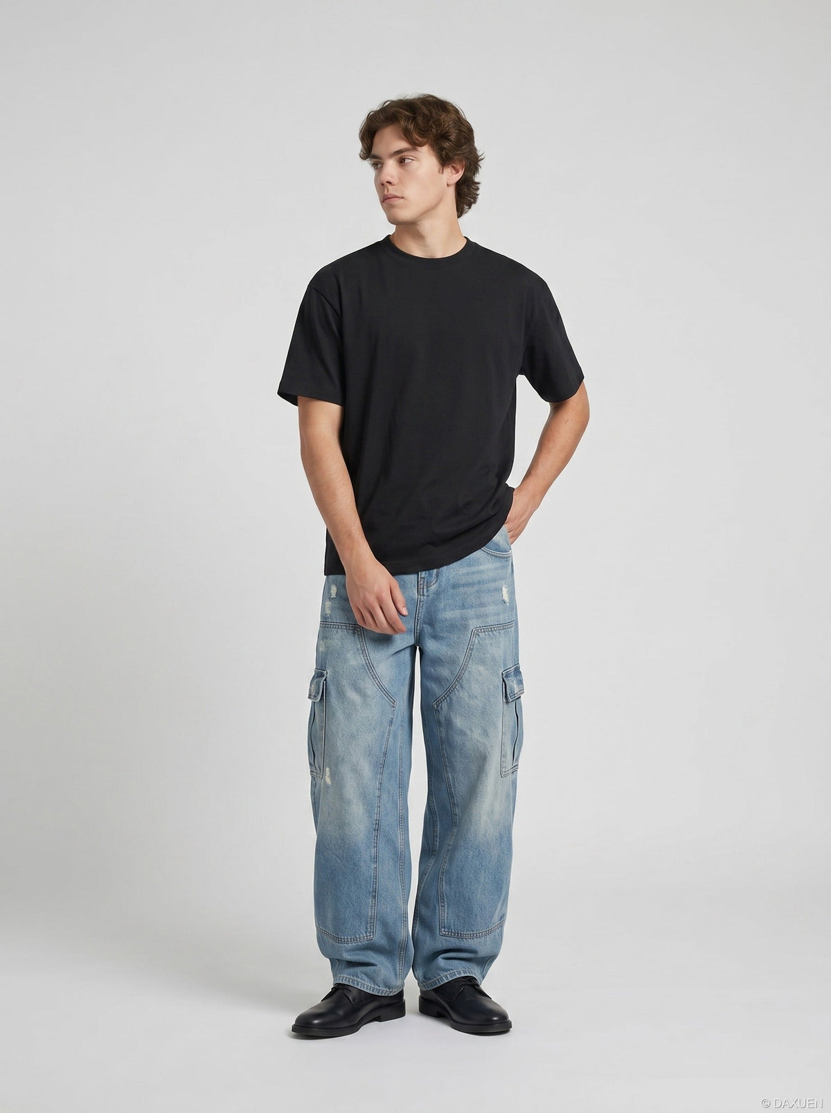 Small Logo Black Regular Fit T-Shirt