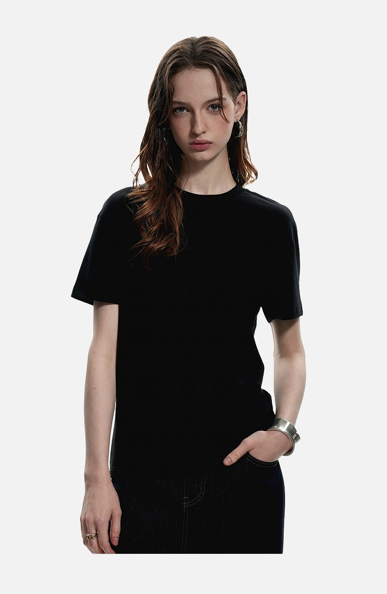 Small Logo Black Regular Fit T-Shirt
