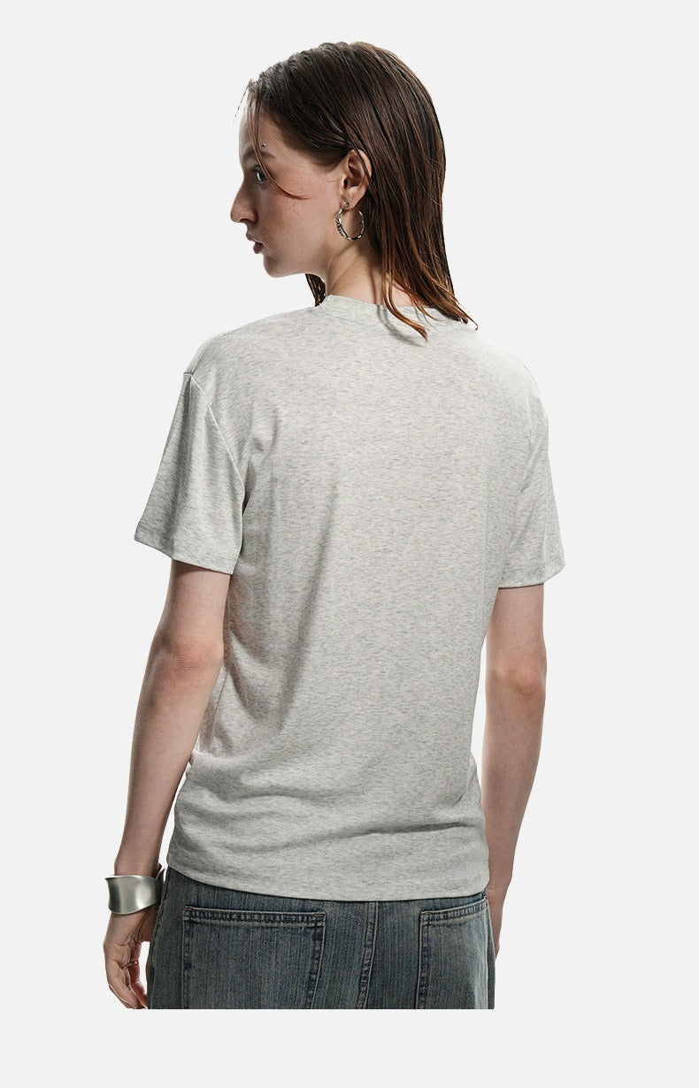 Small Logo Black Regular Fit T-Shirt