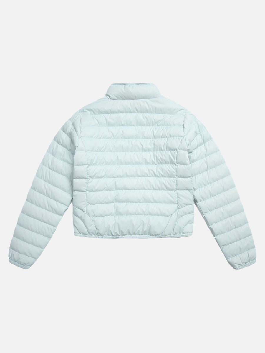 Solid Color Lightweight Puffer Jacket