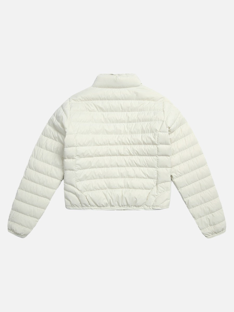 Solid Color Lightweight Puffer Jacket