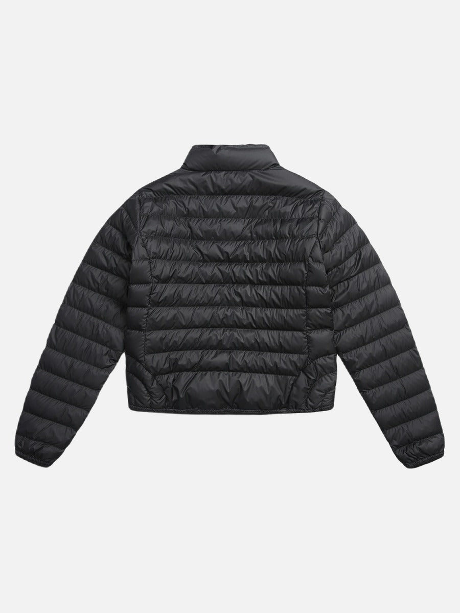 Solid Color Lightweight Puffer Jacket